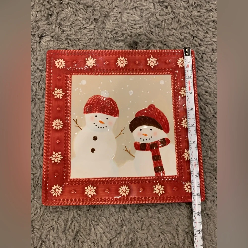 St. Nicholas Square Holiday Serving Platter